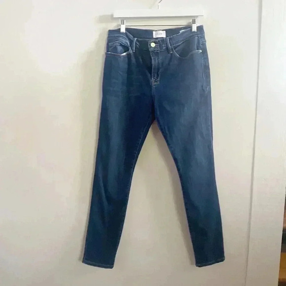 Frame Denim Denim - Frame dark‎ wash le skinny de Jeanne jeans 31